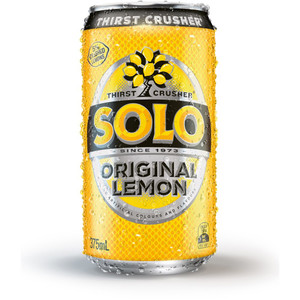 SOLO LEMON CANS 375ml Pack of 30