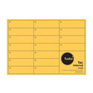 TUDOR INTEROFFICE ENVELOPE Pckt 324x229 Tac H/Weight Gold, Bx250 (Active) (15031)