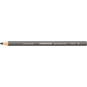 NORIS CLUB MAXI LEARNER PENCIL Graphite 6B Box of 12