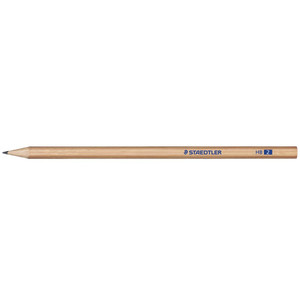 Staedtler 130 Natural Graphite Pencil - HB, Pack of 12