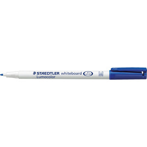 STAEDTLER LUMOCOLOR PEN Whiteboard Blue 1.0mm Tip