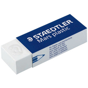 Staedtler 526 Mars Plastic Eraser Large 65x23x13 mm, Each