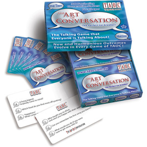 THE ART OF CONVERSATION GAME All Ages Version Box Set