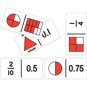 TFC Dominoes Game Fraction/Decimal Set A