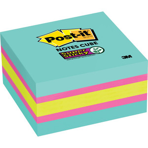 POST-IT 2027-RCR MEMO CUBES Asstd Ultras 400Sht 76x76mm 7100254000