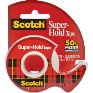 SCOTCH 198 TAPE DISPENSER Super Hold Clear 19mm X 16.5m