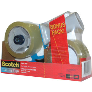 SCOTCH BPS-1 PACKAGING TAPE DISPENSER & TAPE VALUE PACK BPS-1 Value Pack