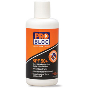 SUNSCREEN PRO-BLOC 50+ Sunscreen 250ml Bottle