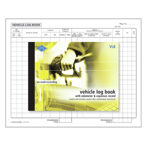 ZIONS VEHICLE LOG BOOK NO.VLB VLB 195x250mm