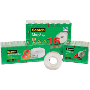 SCOTCH 810-8 MAGIC TAPE MULTIPACK 19mmx25m Pack of 8