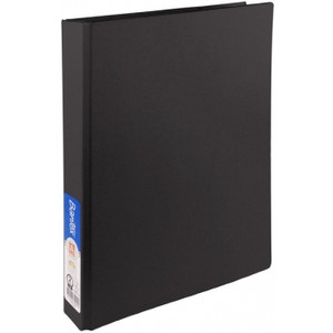 Bantex Standard Insert Ring Binder PP A4 3D Ring 50mm - Black (2733-310)