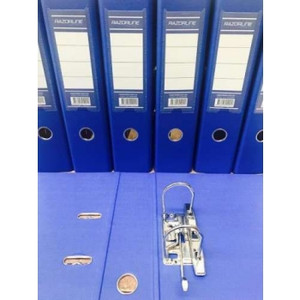 RAZORLINE PVC LEVER ARCH FILES A4 Blue