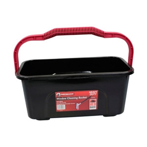 WINDOW CLEANING BUCKET 12 Liter With Handle (W39cm D 20.2cm H 17cm )