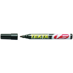 TEXTA BULLET POINT MARKER Black