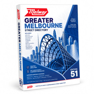 Melway Greater Melbourne Street Directory Edition 51 2026 ** ETA 9/11/2026 **