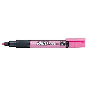 PENTEL MMP20 PAINT MARKER Medium Bullet Pink (Box of 12)
