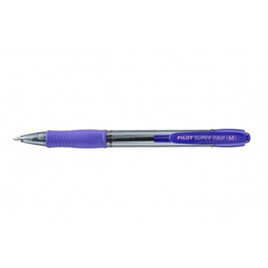 PILOT BPGP-10R SUPERGRIP RETRACTABLE BALLPOINT PEN Medium Blue Bx12