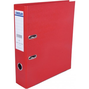 CUMBERLAND LEVER ARCH FILE POLYPROPYLENE A4 Red