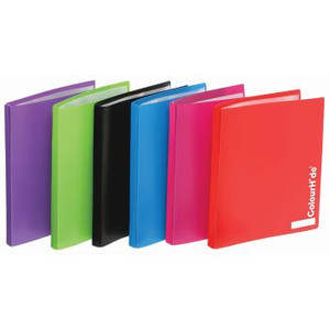 COLOURHIDE DISPLAY BOOK A4 Refillable Green