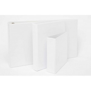CUMBERLAND COLONIAL BINDER Insert A3 L Scape 4D Ring 38mm, White