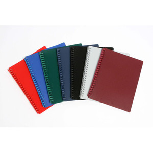 DISPLAY BOOK A4 REFILLABLE PP 20 POCKETS BLACK