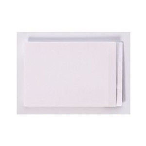 AVERY LATERAL FILES WITH MYLAR REINFORCED TABS Foolscap White Clear Mylar, Bx100