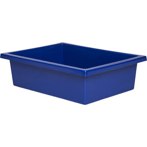 PLASTIC TOTE TRAY - BLUE