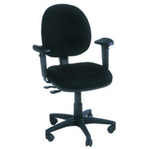 MODEL H80 OFFICE CHAIR Med. Back With Arms Grp. 1 Fabric