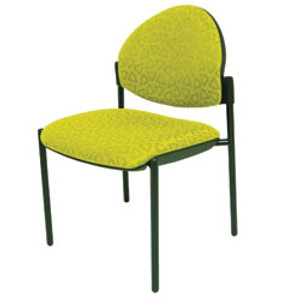 CORTEZ VISITOR'S CHAIR 4 Leg With Arms Grp. 1 Fabric