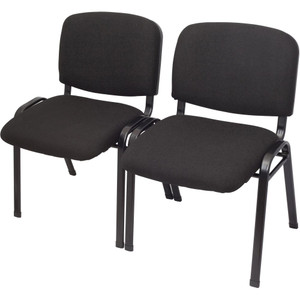 NOVA VISITOR CHAIR Fabric Black