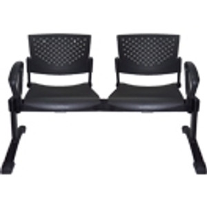 SPARROW PP BEAM CHAIR 2 Seater Beam with Black Legs, 1250mm Length