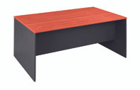 ATL DESK CHERRY & IRONSTONE 1200W X 600D X 720H *** CURRENT AVAILABILITY AND PRICING NEEDS TO BE RECONFIRMED ***