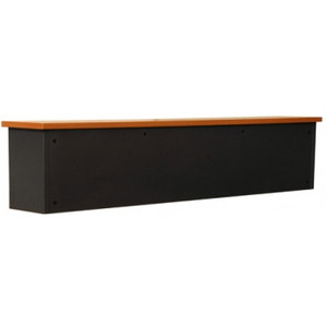 LOGAN RECEPTION HOB 1500x450X300 Beech Ironstone (Hob only - Desk not Included)
