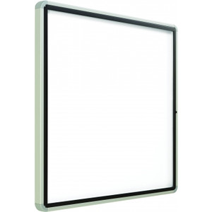 QUARTET ENCLOSED WHITEBOARD MAGNETIC 965X990M *** While Stocks Last ***