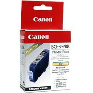 CANON BCI-3E ORIGINAL PHOTO BLACK INK CARTRIDGE Suits BJC3000 / S400 / S400SP/ BJC6000 / 6200 / 6500 / S4500 / S450