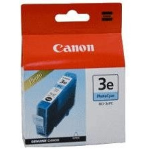 CANON BCI-3E ORIGINAL PHOTO CYAN INK CARTRIDGE Suits BJC3000 / S400 / S400SP/ BJC6000 / 6200 / 6500 / S4500 / S450