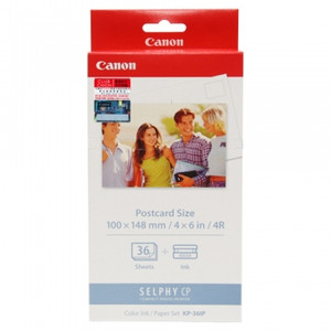 CANON KP36IP 4X 6 INK AND PAPER KIT 36PK