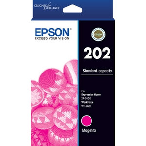 EPSON 202 MAGENTA INK CART (C13T02N392) Suits EPSON XP 5100 / WF 2860