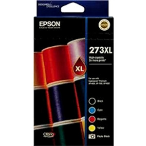 EPSON 273XL ORIGINAL 5 VALUE PACK INK CARTRIDGE Suits Expression Premium XP510 / XP600 / XP700 / XP800 / XP710 / XP610