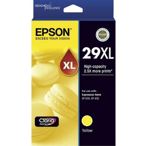EPSON 29XL YELLOW INK CARTRIDGE (C13T299492) SUITS EPSON XP-235 XP-332 XP-335 XP-432 XP-435 - HY