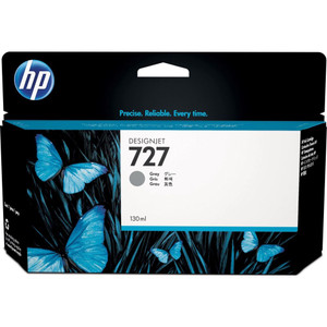 HP #727 130ml Grey Ink 3WX15A