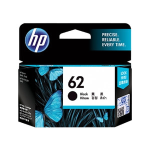 HP 62 ORIGINAL BLACK INK 200 PAGES Suits HP ENVY 5640 / 7640 / OFFICEJET 5740