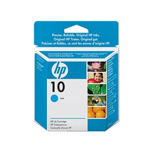 HP 10 CYAN ORIGINAL INK CARTRIDGE (C4841A) Suits DeskJet 2000C / 2000CN / 2200 / 2500C / CP1700
