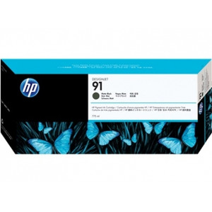 HP 91 ORIGINAL MATTE BLACK INK CARTRIDGE 775ML Suits DJ 6100 Series