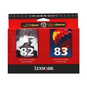 LEXMARK NO. 82/83 ORIGINAL COMBO PACK