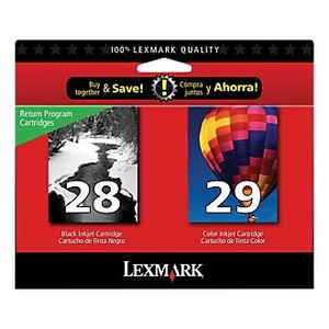 LEXMARK NO. 28/29 ORIGINAL COMBO PACK Suits Lexmark Z845, Z1300, Z1320, X2530, X2550, X5070, X5435, X5495