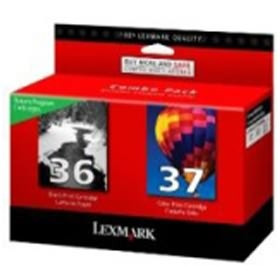 LEXMARK NO. 36/37 ORIGINAL RETURN PROGRAM COMBO PACK