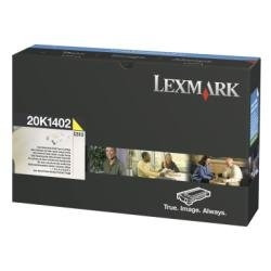 LEXMARK 20K1402 ORIGINAL HIGH YIELD YELLOW TONER 6.6K YIELD Suits C510