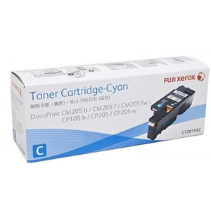 FUJI XEROX CT201592 ORIGINAL CYAN TONER CARTRIDGE 1.4K Suits DPCP105B / 205 / 205W / DPCM205B