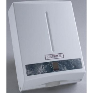 CAPRICE INTERLEAVED TOWEL DISPENSER Plastic White